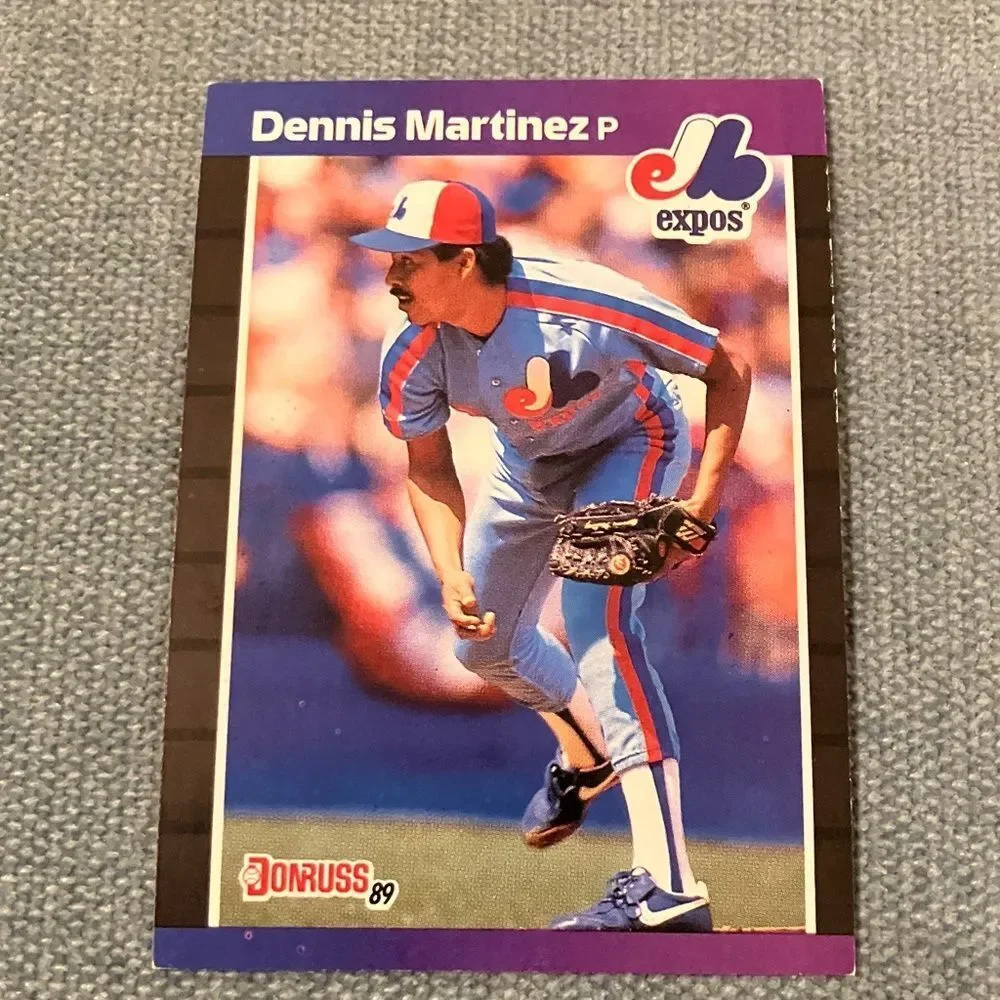 1989 Donruss Montreal Expos Baseball Card Trading Card